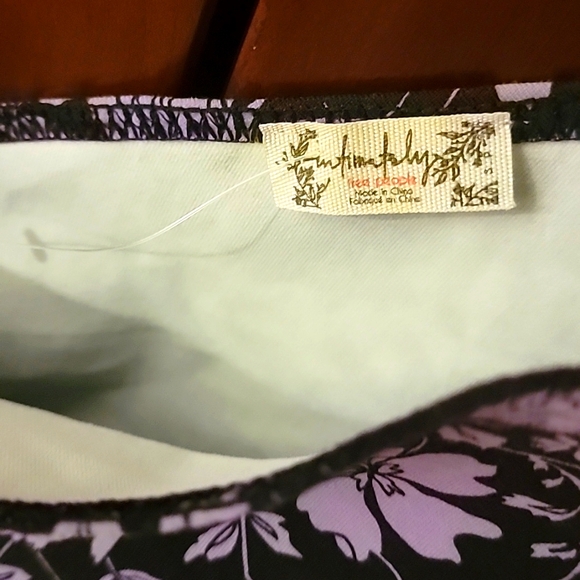 FREE PEOPLE Somethin' Bout You Floral Stretch Knit Bodysuit. NWOT - Picture 7 of 8